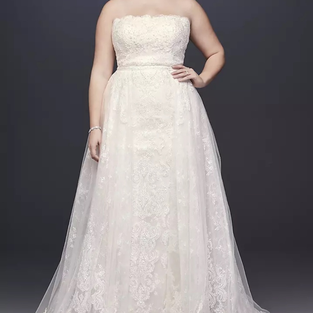 Oleg Cassini Wedding Dress sz18w